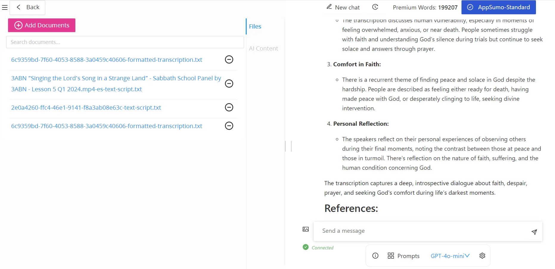 Chat with Multiple Documents